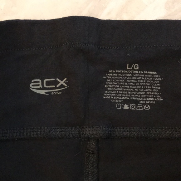 ACX Active black leggings - Picture 2 of 2